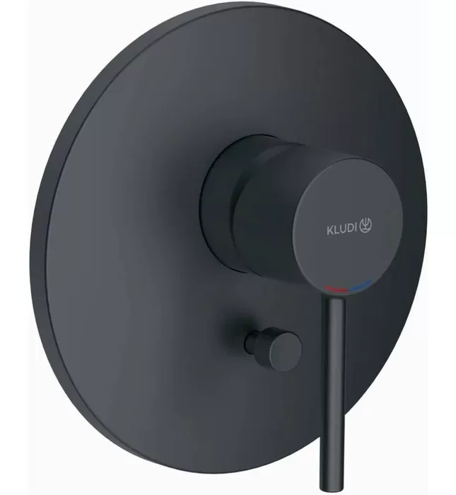 Mặt nạ bộ trộn âm 2 đường nước đen Zenta Đức Kludi 386503976
