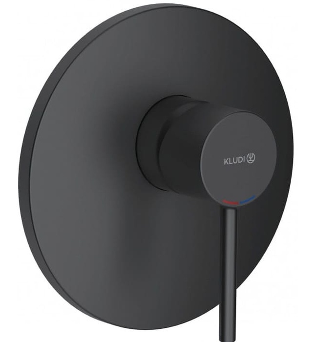 Mặt nạ bộ trộn âm 1 đường nước đen Zenta Đức Kludi 386553976