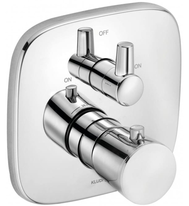 Mặt nạ chuyển hướng nhiệt độ 2 đường nước Amba Đức Kludi 538300575