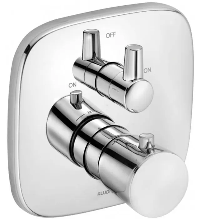 Mặt nạ chuyển hướng nhiệt độ 2 đường nước Amba Đức Kludi 538300575