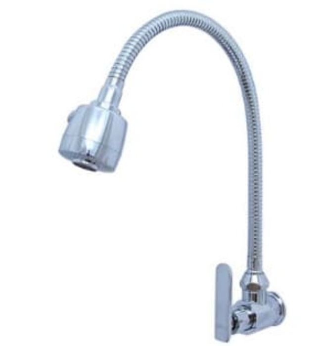 Vòi bếp lạnh gắn tường cần mềm Cielo CE 32B