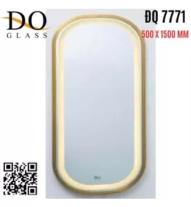Gương Đèn LED Toàn Thân Hình Chữ Nhật Đình Quốc ĐQ 7771 500x1500mm