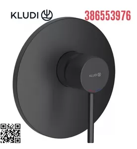 Mặt nạ bộ trộn âm 1 đường nước đen Zenta Đức Kludi 386553976