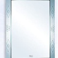 Gương trang trí hoa văn viền 500x700mm Đình Quốc ĐQ 2144