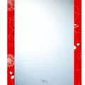 Gương Phòng Tắm Trang Trí Hoa Văn Đình Quốc ĐQ 4189 500x700mm