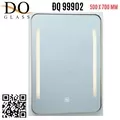 Gương Đèn LED Viền Nhôm Hình Chữ Nhật Đình Quốc ĐQ 99902 500x700mm