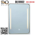 Gương đèn led hình chữ nhật viền nhôm Đình Quốc ĐQ 99902(600x800mm)