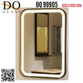 Gương đèn led hình chữ nhật Đình Quốc ĐQ 99905 (600x800mm) viền nhôm