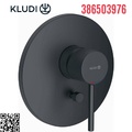 Mặt nạ bộ trộn âm 2 đường nước đen Zenta Đức Kludi 386503976