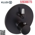 Mặt nạ bộ trộn âm 2 đường nước đen Balance Đức Kludi 528308775