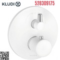 Mặt nạ bộ trộn âm 2 đường nước trắng Balance Đức Kludi 528309175