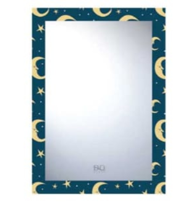 Gương trang trí hoa văn viền Đình Quốc ĐQ 4882 (600x800mm)