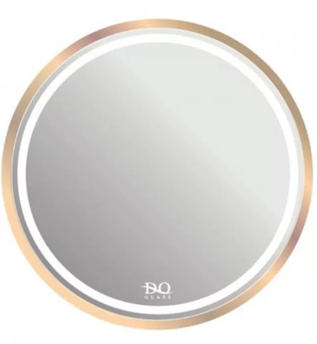 Gương Phòng Tắm Dây Da Hình Tròn Đình Quốc ĐQ 73002 500x500mm
