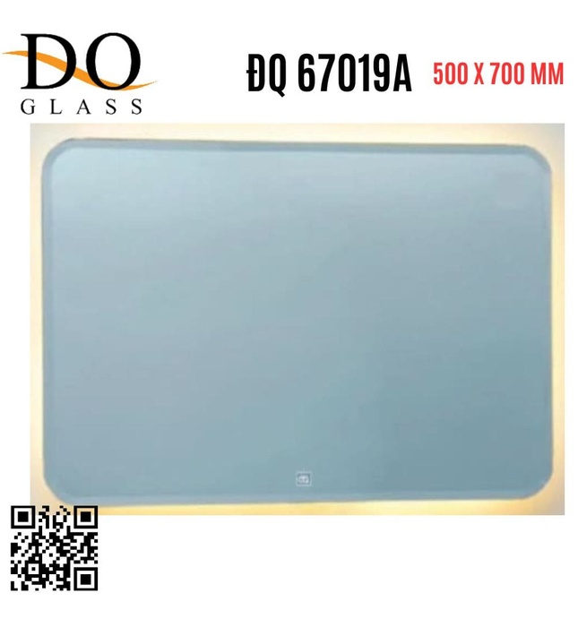Gương đèn led hình chữ nhật Đình Quốc ĐQ 67019A (500x700mm)