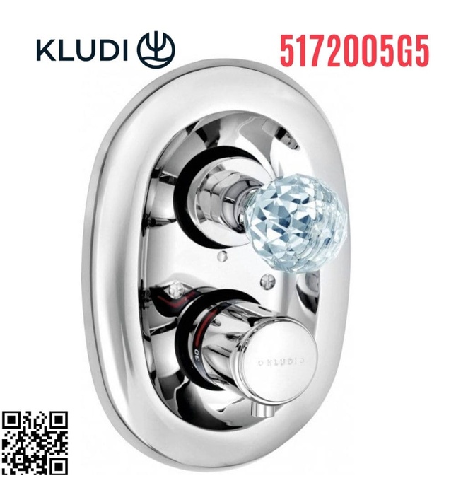 Mặt nạ chuyển hướng nhiệt độ 2 đường nước Adlon Đức Kludi 5172005G5