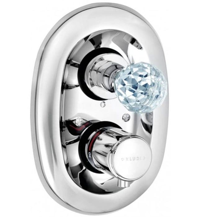 Mặt nạ chuyển hướng nhiệt độ 2 đường nước vàng Adlon Đức Kludi 5172045G4