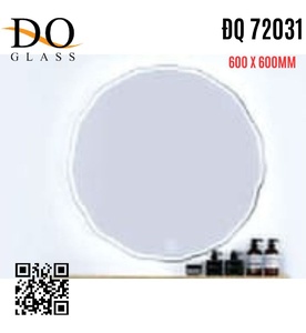 Gương hình tròn đèn led cảm ứng Đình Quốc ĐQ 72031 (600x600mm)  