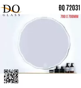 Gương Đèn LED Cảm Ứng Hình Tròn Đình Quốc ĐQ 72031 700x700mm