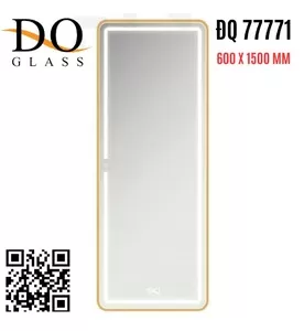 Gương Soi Toàn Thân Khung Inox Đình Quốc ĐQ 77771 600x1500mm