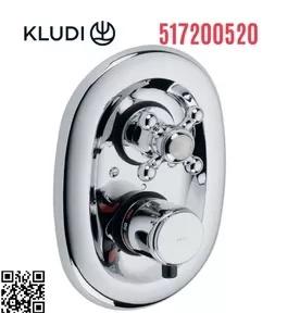Mặt nạ chuyển hướng nhiệt độ 2 đường nước Adlon Đức Kludi 517200520