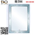 Gương trang trí hoa văn viền Đình Quốc ĐQ 2144 (600x800mm)
