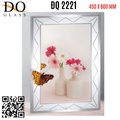 Gương trang trí hoa văn viền Đình Quốc ĐQ 2221(450x600mm) 