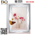 Gương trang trí hoa văn viền Đình Quốc ĐQ 2221(500x700mm) 