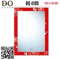 Gương Phòng Tắm Trang Trí Hoa Văn Đình Quốc ĐQ 4189 500x700mm