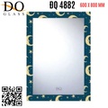 Gương trang trí hoa văn viền Đình Quốc ĐQ 4882 (600x800mm)