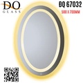 Gương đèn led hình ovan Đình Quốc ĐQ67032 (500x700mm)