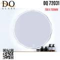 Gương hình tròn đèn led cảm ứng Đình Quốc ĐQ 72031 (700x700mm) 