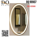 Gương đèn led hình ovan Đình Quốc ĐQ 99907 600x800mm viền nhôm