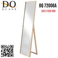 Gương toàn thân khung gỗ có chân 500x1500mm Đình Quốc ĐQ 72006A