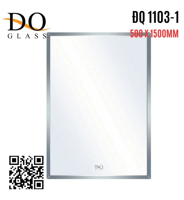 Gương phòng tắm 450x600mm Đình Quốc ĐQ 1103-1