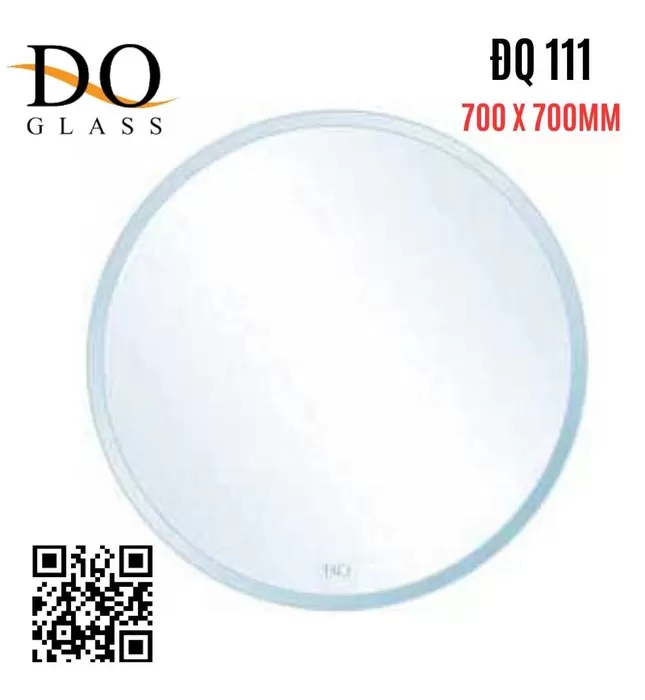 Gương Phòng Tắm Hình Tròn Đình Quốc ĐQ 111 700x700mm