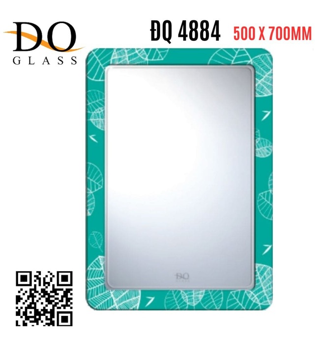 Gương phòng tắm hình chữ nhật Đình Quốc ĐQ 4884(500x700mm) 