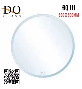 Gương Phòng Tắm Hình Tròn Đình Quốc ĐQ 111 500x500mm
