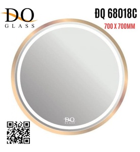 Gương đèn led hình tròn Đình Quốc ĐQ 68018C(700x700mm) 