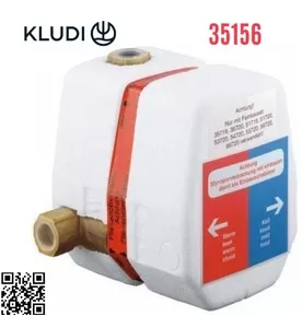 Bộ trộn âm tường 2 đường nước Kludi 35156