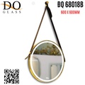 Gương đèn led dây da hình tròn Đình Quốc ĐQ 68018B(600x600mm) 