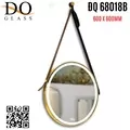 Gương Đèn LED Dây Da Hình Tròn Đình Quốc ĐQ 68018B 600x600mm