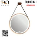 Gương dây da hình tròn Đình Quốc ĐQ 69016-1(600x600mm) 