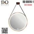 Gương Phòng Tắm Dây Da Hình Tròn Đình Quốc ĐQ 69016-1 600x600mm