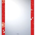 Gương trang trí hoa văn viền Đình Quốc ĐQ 99907(450x600mm)