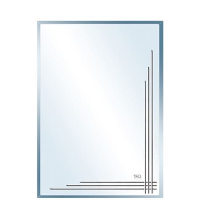 Gương phòng tắm trang trí Đình Quốc ĐQ 4122 (500x700mm) 