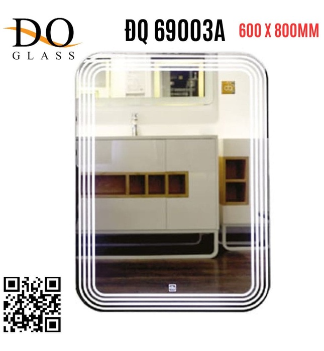 Gương đèn led cảm ứng Đình Quốc ĐQ 69003A (600x8000mm) 