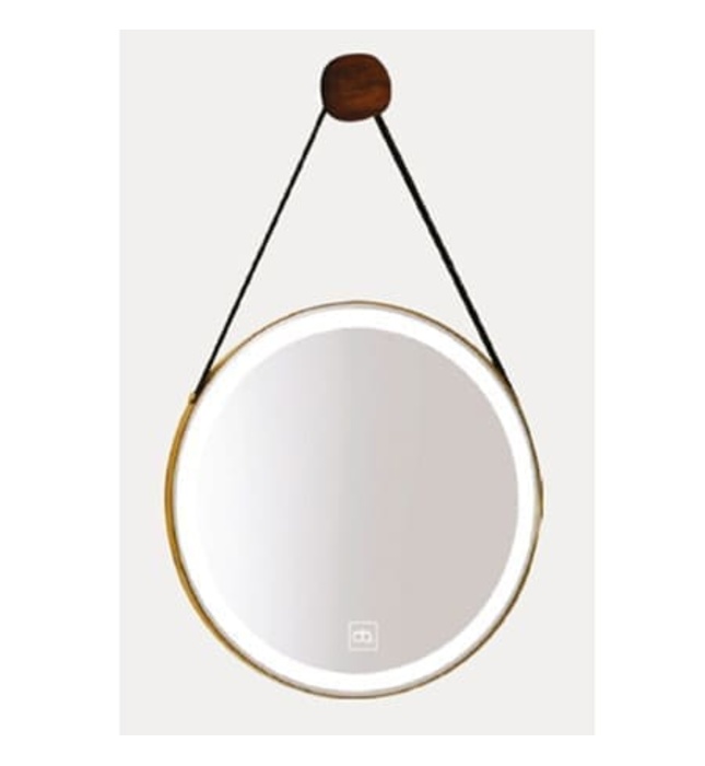 Gương dây da cảm ứng đèn led Đình Quốc ĐQ 69016B (600x600mm) 