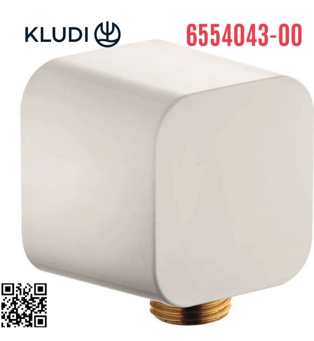 Cổ nối sen tắm âm tường A-QA Kludi 6554043-00