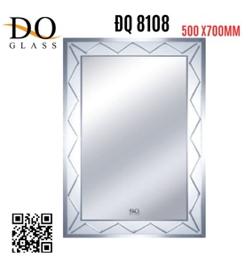 Gương phòng tắm hình chữ nhật Đình Quốc ĐQ 8108(500x700mm) 