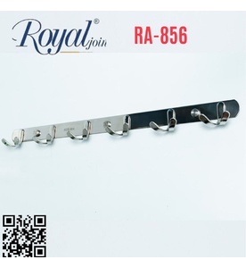 Móc áo đôi 5 vấu inox Royal RA-856